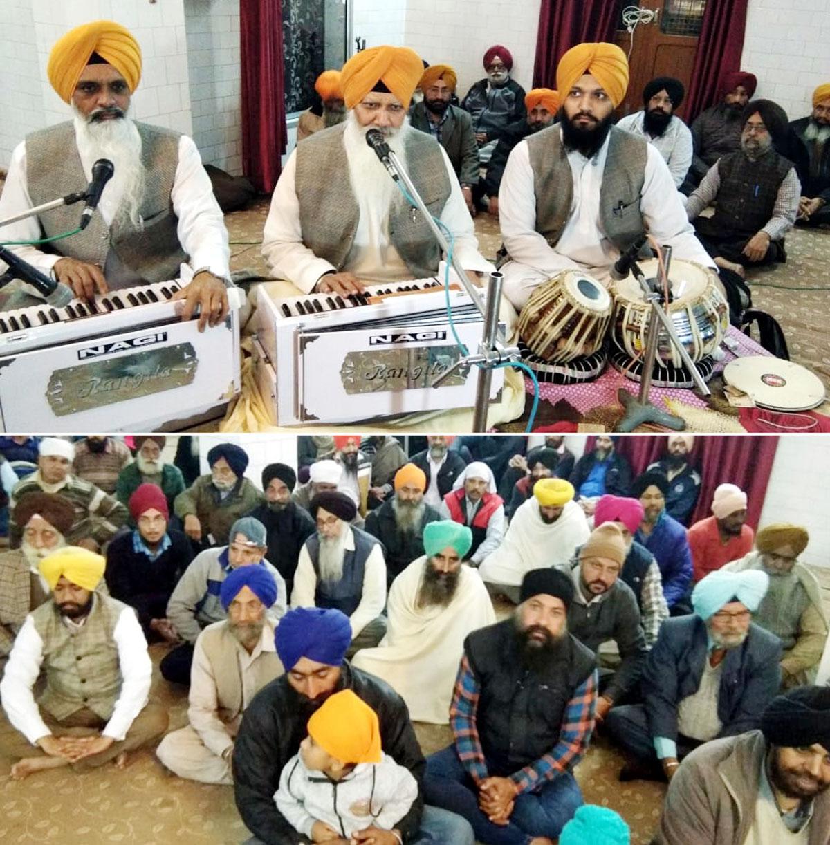 ਸ੍ਰੀ ਗੁਰੂ ਗੋਬਿੰਦ ਸਿੰਘ ਜੀ ਦੇ ਆਗਮਨ ਪੁਰਬ ਨੂੰ ਸਮਰਪਿਤ ਗੁਰਮਤਿ ਸਮਾਗਮ ਕਰਵਾਇਆ