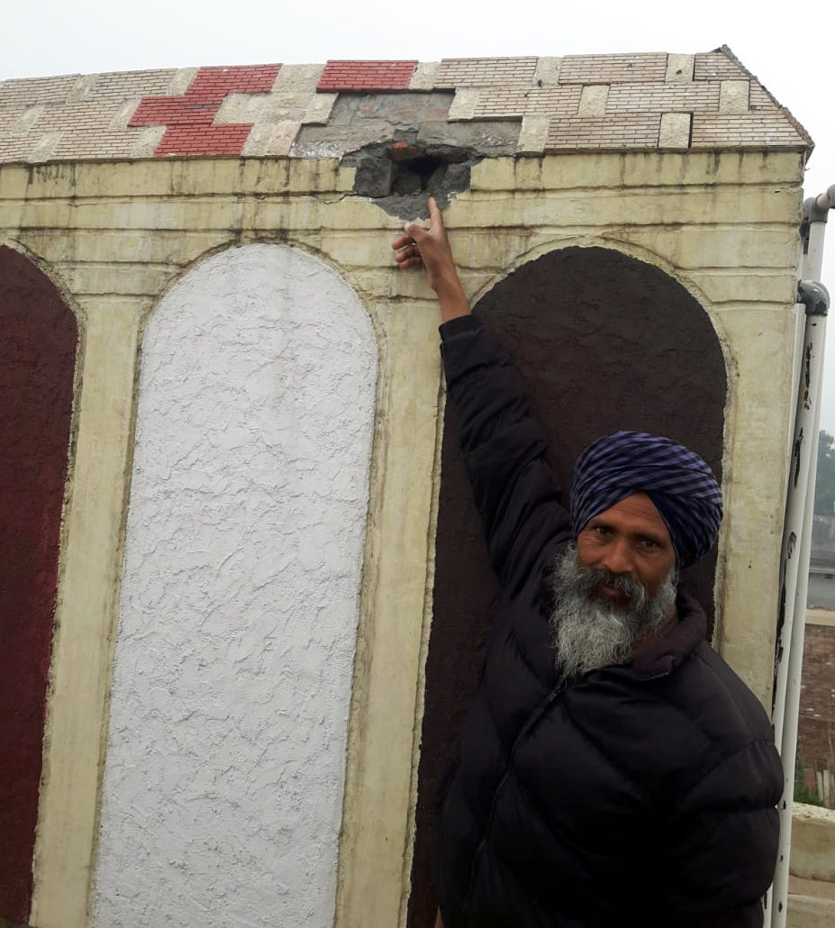 ਆਸਮਾਨੀ ਬਿਜਲੀ ਡਿੱਗਣ ਨਾਲ ਕਈ ਘਰਾਂ ਦੇ ਬਿਜਲੀ ਉਪਕਰਨ ਸਡ਼ੇ