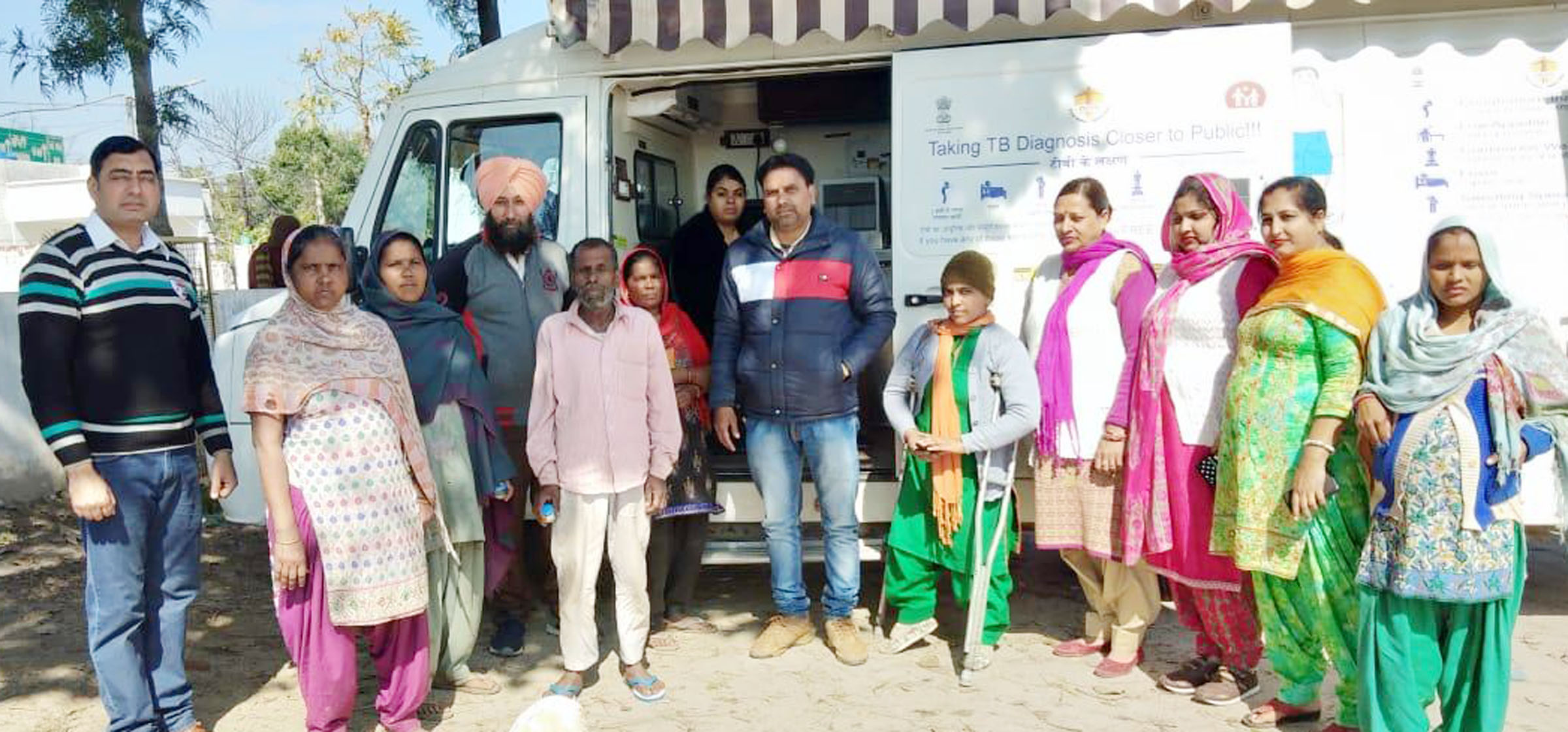 ਤਪਦਿਕ ਰੋਗ ਐਕਟਿਵ ਕੇਸ ਫਾਈਂਡਿੰਗ ਵੈਨ ਨੂੰ ਕੀਤਾ ਰਵਾਨਾ