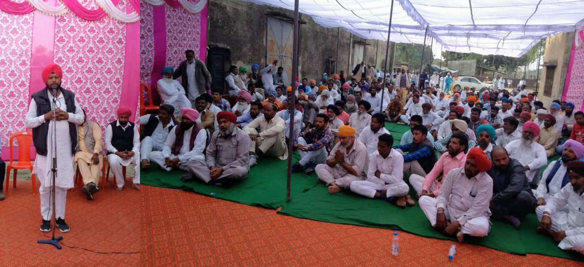 ਲੇਬਰ ਪਾਲਿਸੀ ਖਿਲਾਫ ਫ਼ੂਡ ਐਂਡ ਵਰਕਰ ਅਲਾਈਡ ਯੂਨੀਅਨ ਦਾ ਪ੍ਰਦਰਸ਼ਨ