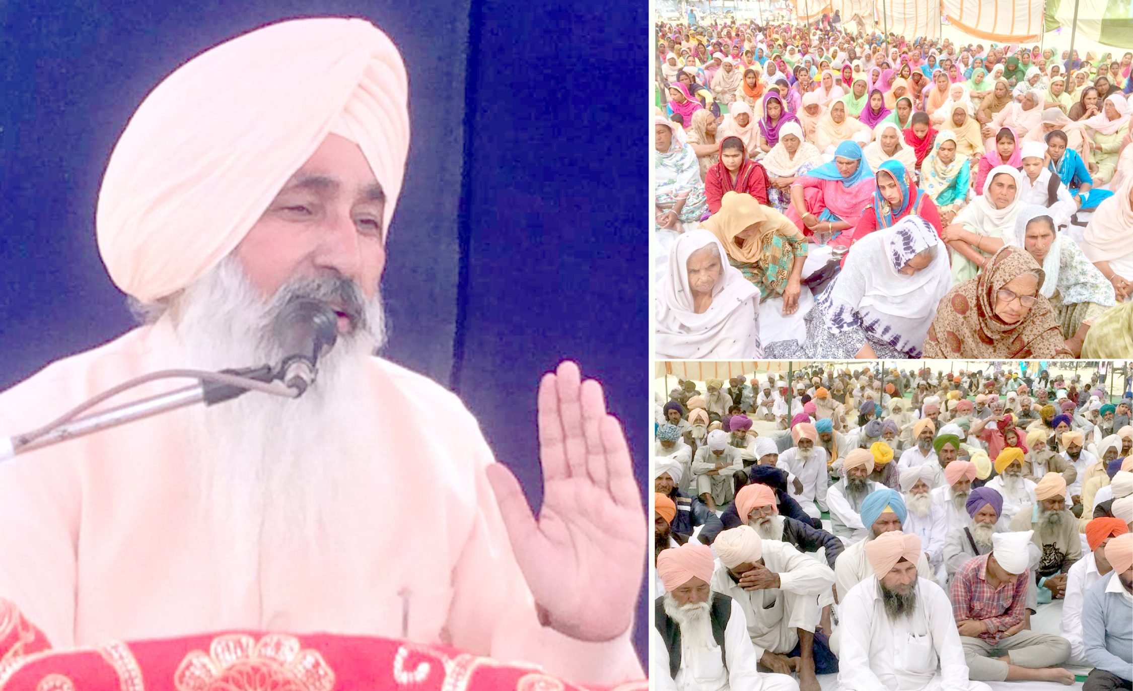 ਵਾਤਾਵਰਣ ਦੀ ਸ਼ੁੱਧਤਾ ਲਈ ਸੰਗਤਾਂ ਤ੍ਰਿਵੈਣੀ ਮੁਹਿੰਮ ਤਹਿਤ ਬੂਟੇ ਲਾਉਣ : ਸੰਤ ਲੋਪੋਂ