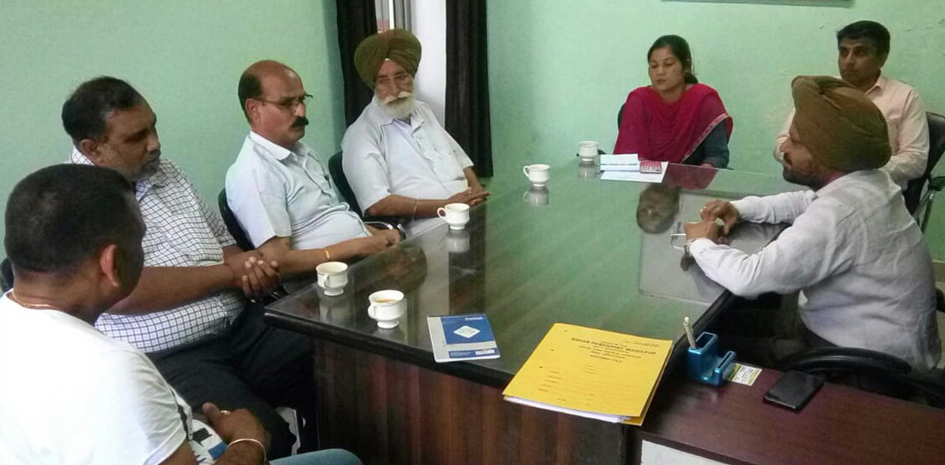 ਸਵੱਛ ਭਾਰਤ ਸਫਾਈ ਮੁਹਿੰਮ ਤਹਿਤ ਮੀਟਿੰਗ