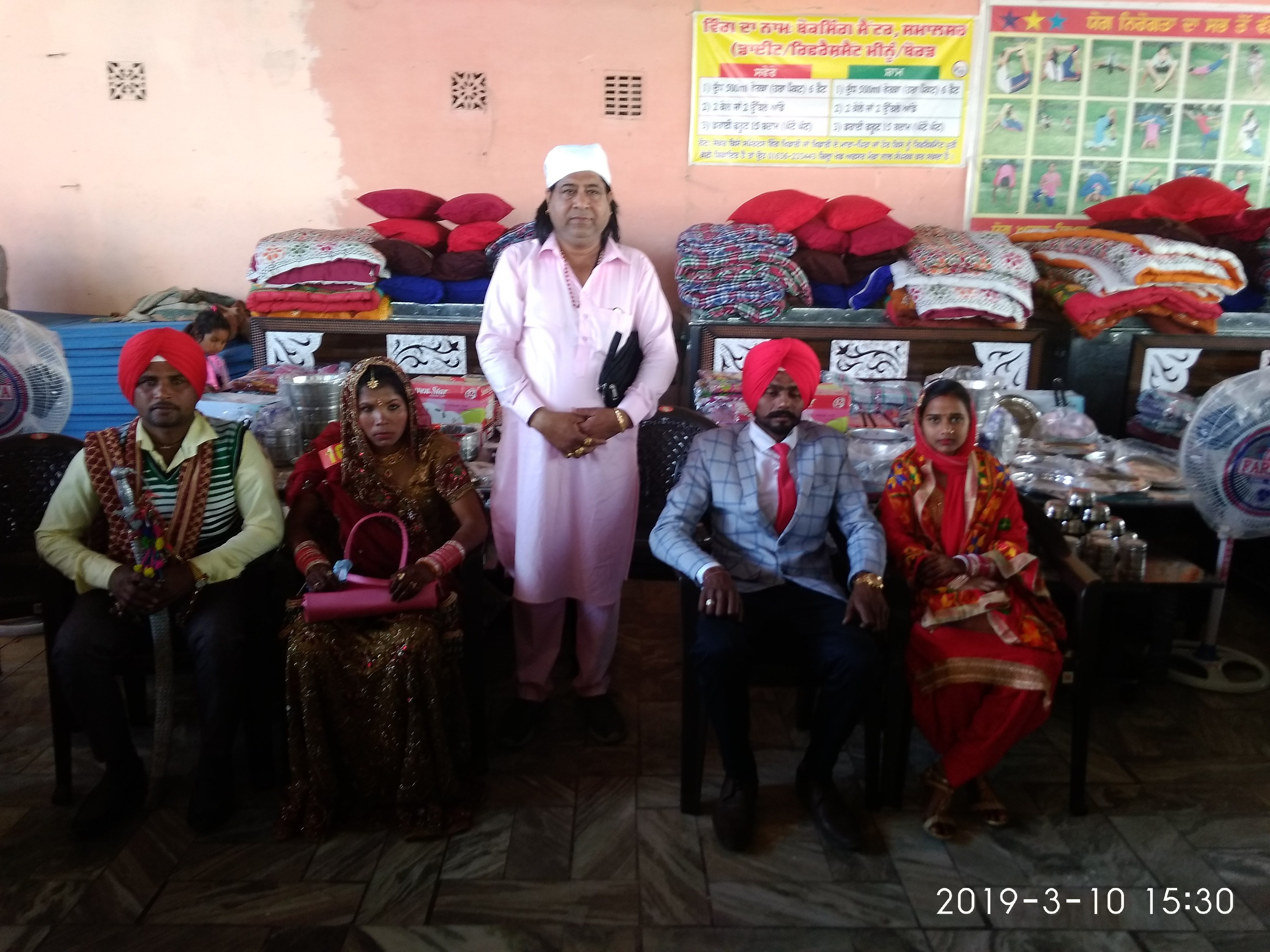 ਲੋੜਵੰਦ ਲਡ਼ਕੀਆਂ ਦੇ ਕੀਤੇ ਸਮੂਹਿਕ ਵਿਆਹ