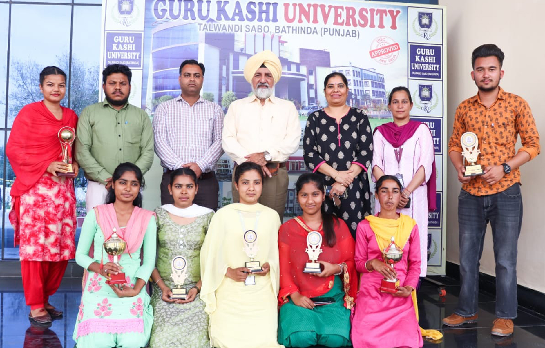 ਗੁਰੂ ਕਾਸ਼ੀ ਯੂਨੀਵਰਸਿਟੀ ਦੇ ਵਿਦਿਆਰਥੀਆਂ ਦੀ ਰਹੀ ਝੰਡੀ