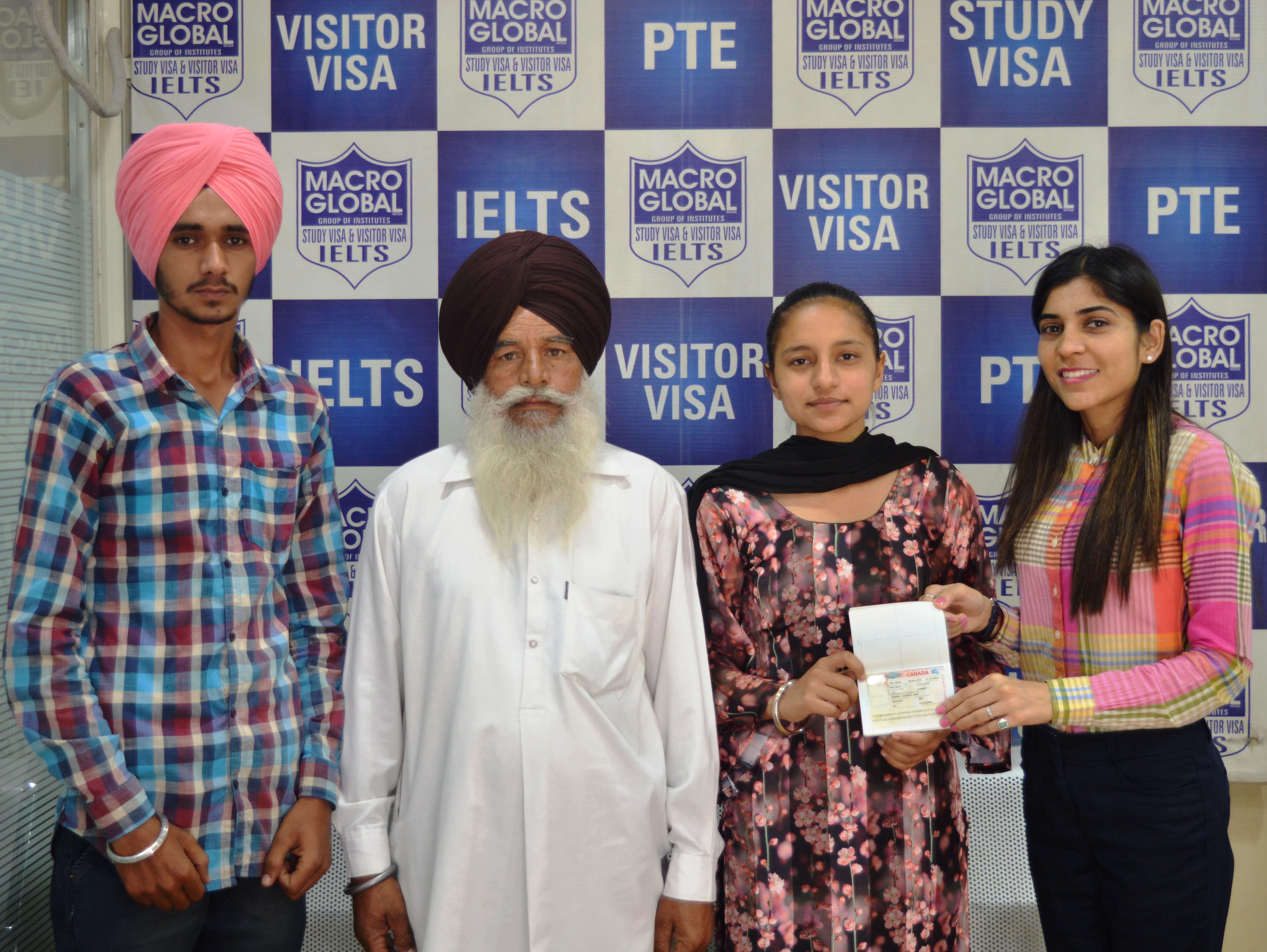 ਮੈਕਰੋ ਗਲੋਬਲ ਨੇ ਜਸਪ੍ਰੀਤ ਦਾ ਕੈਨੈਡਾ ਜਾਣ ਦਾ ਸੁਪਨਾ ਕੀਤਾ ਸ਼ਾਕਾਰ