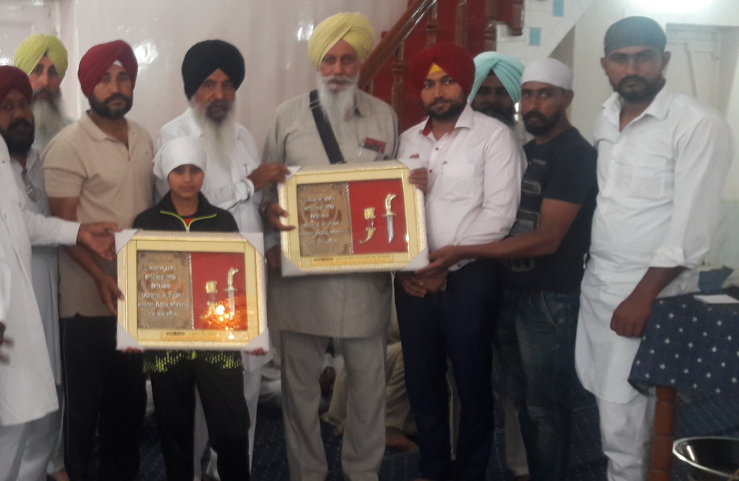 ਸਪੋਰਟਸ ਕਲੱਬ ਵੱਲੋਂ ਸਨਮਾਨ ਸਮਾਰੋਹ