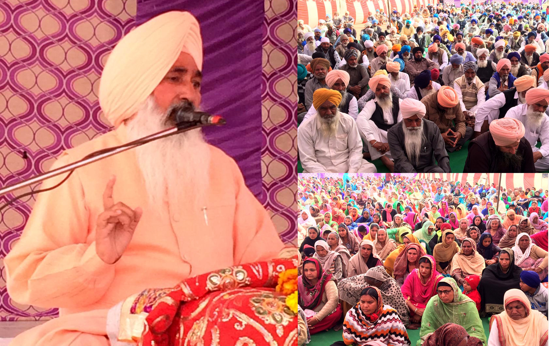 ਸੰਤ ਲੋਪੋਂ ਨੇ ਲੋਹਗਡ਼੍ਹ ’ਚ ਸਜਾਏ ਧਾਰਮਕ ਦੀਵਾਨ