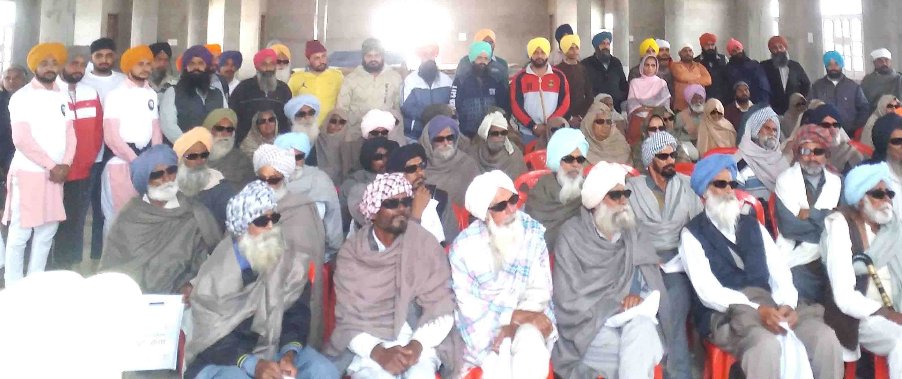 ਅੱਖਾਂ ਦਾ ਆਪ੍ਰੇਸ਼ਨ ਕੈਂਪ ਸਫ਼ਲਤਾਪੂਰਵਕ ਹੋਇਆ ਸਮਾਪਤ