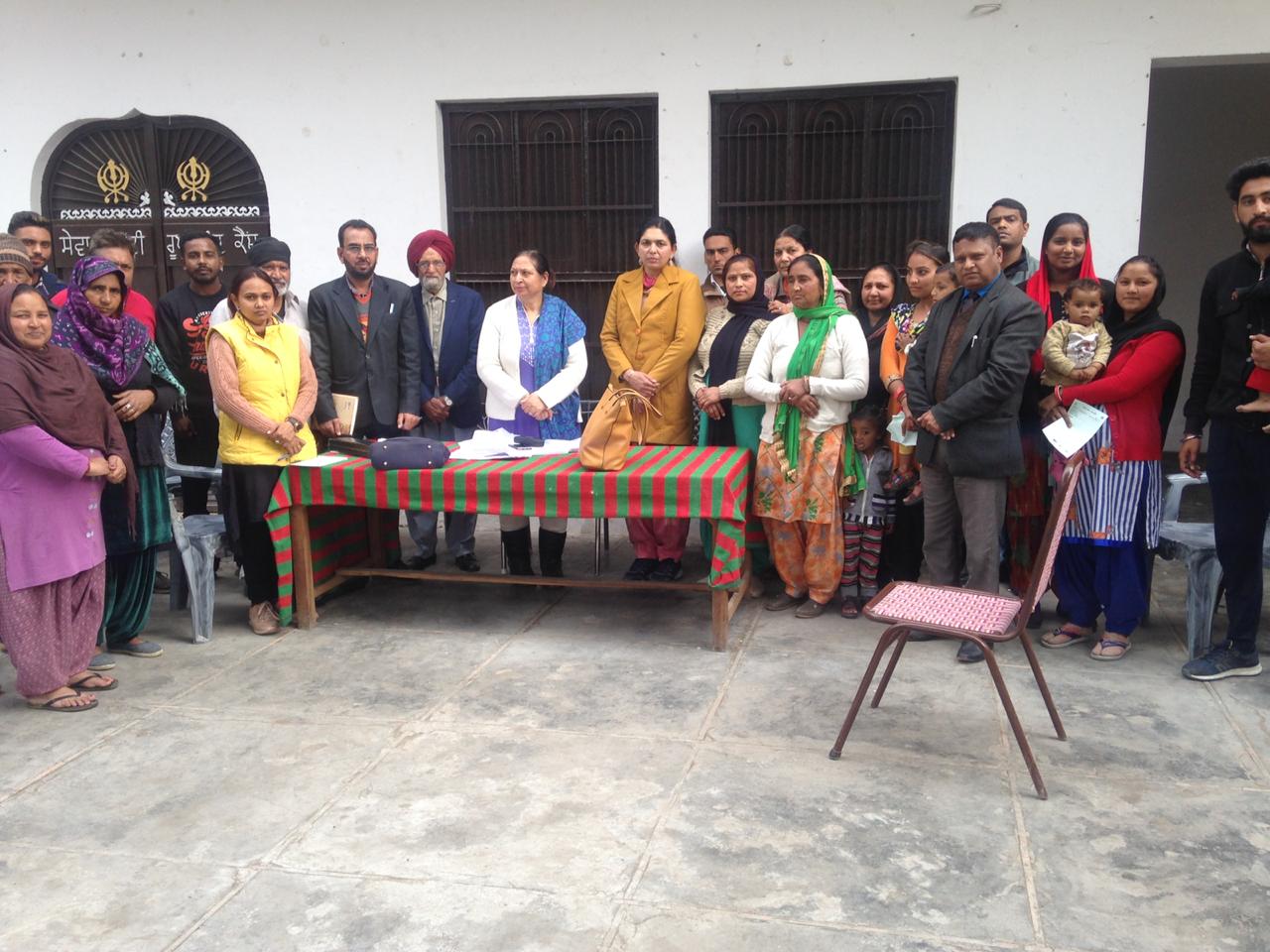 ਜਾਗਰੂਕਤਾ ਅਤੇ ਮੈਡੀਕਲ ਚੈੱਕਅਪ ਕੈਂਪ ਲਾਇਆ