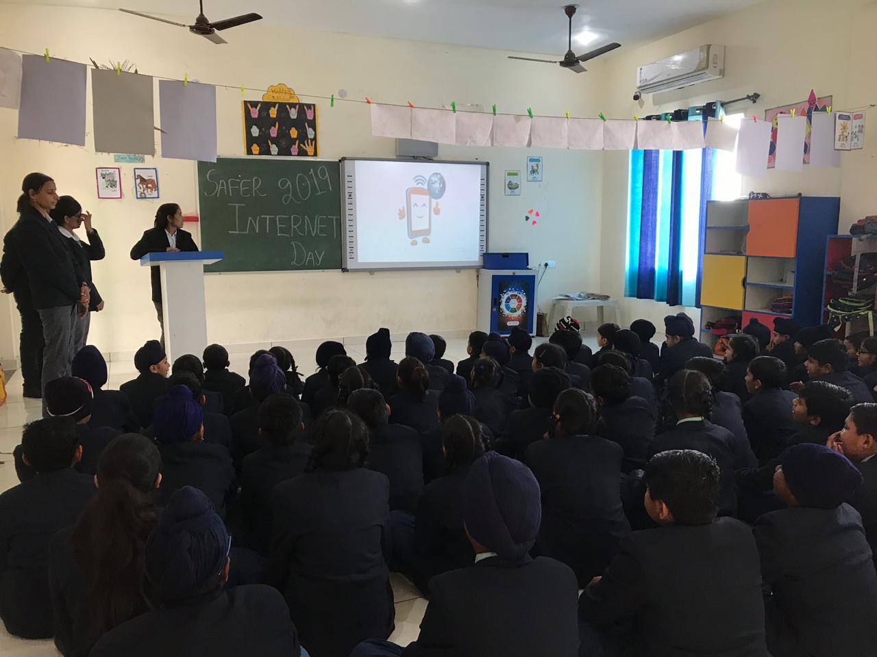 ਸੁਰੱਖਿਅਤ ਇੰਟਰਨੈੱਟ ਦਿਵਸ ਮਨਾਇਆ