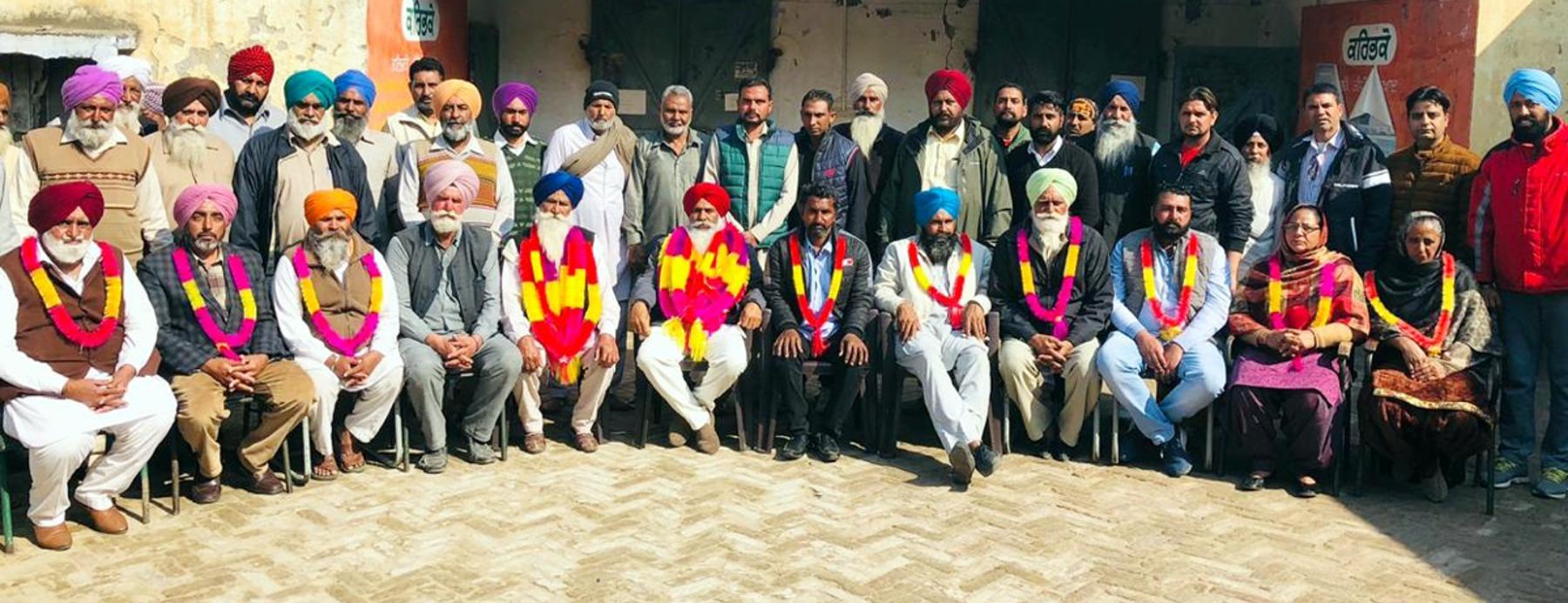 ਸਹਿਕਾਰੀ ਸਭਾ ਘੱਲ ਕਲਾ ਦੀ ਚੋਣ