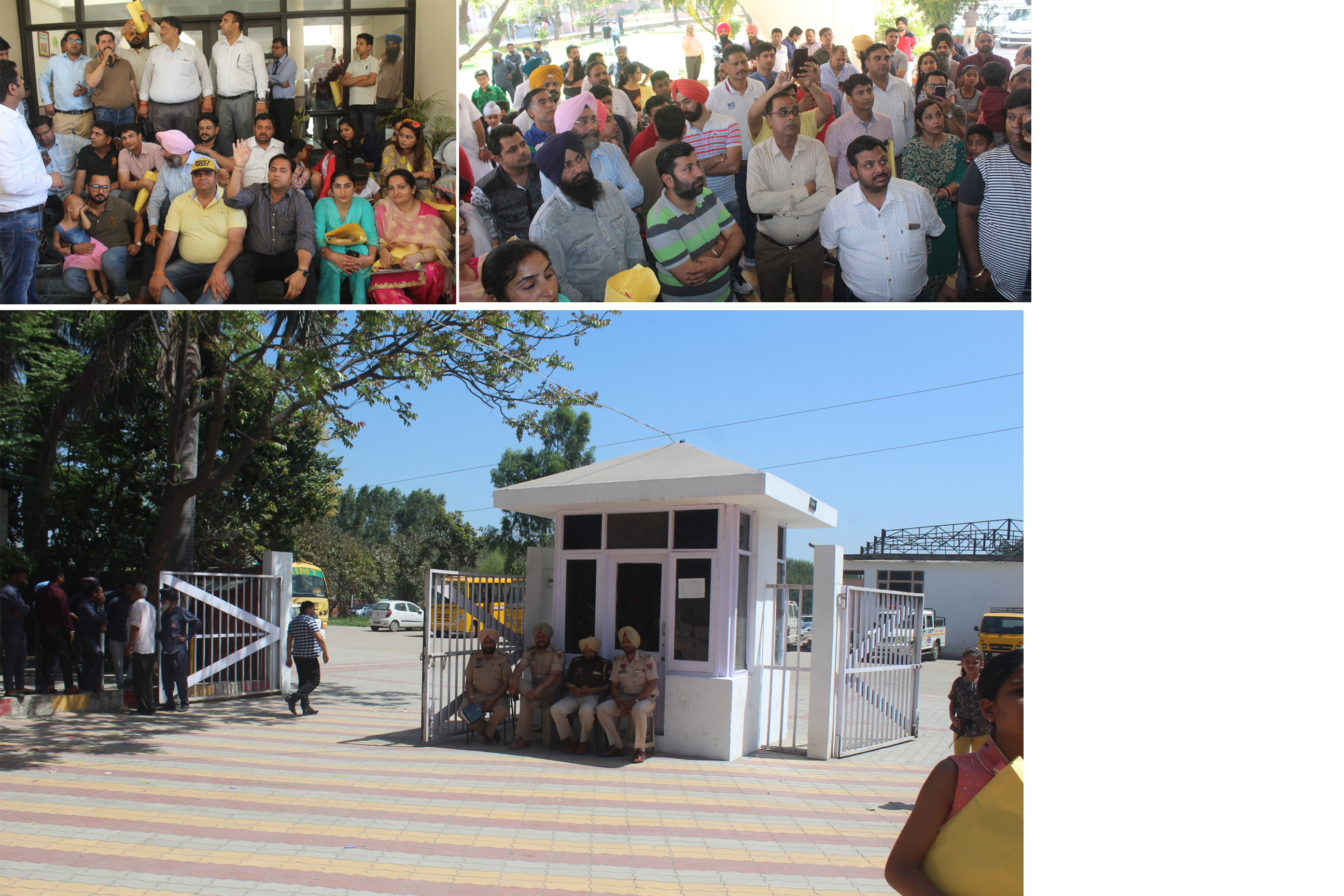 ਫੀਸ ਕਾਰਡ ਰੋਕਣ ’ਤੇ ਮਾਪਿਆਂ ਨੇ ਲਾਇਆ ਸਕੂਲ ਅੱਗੇ ਧਰਨਾ