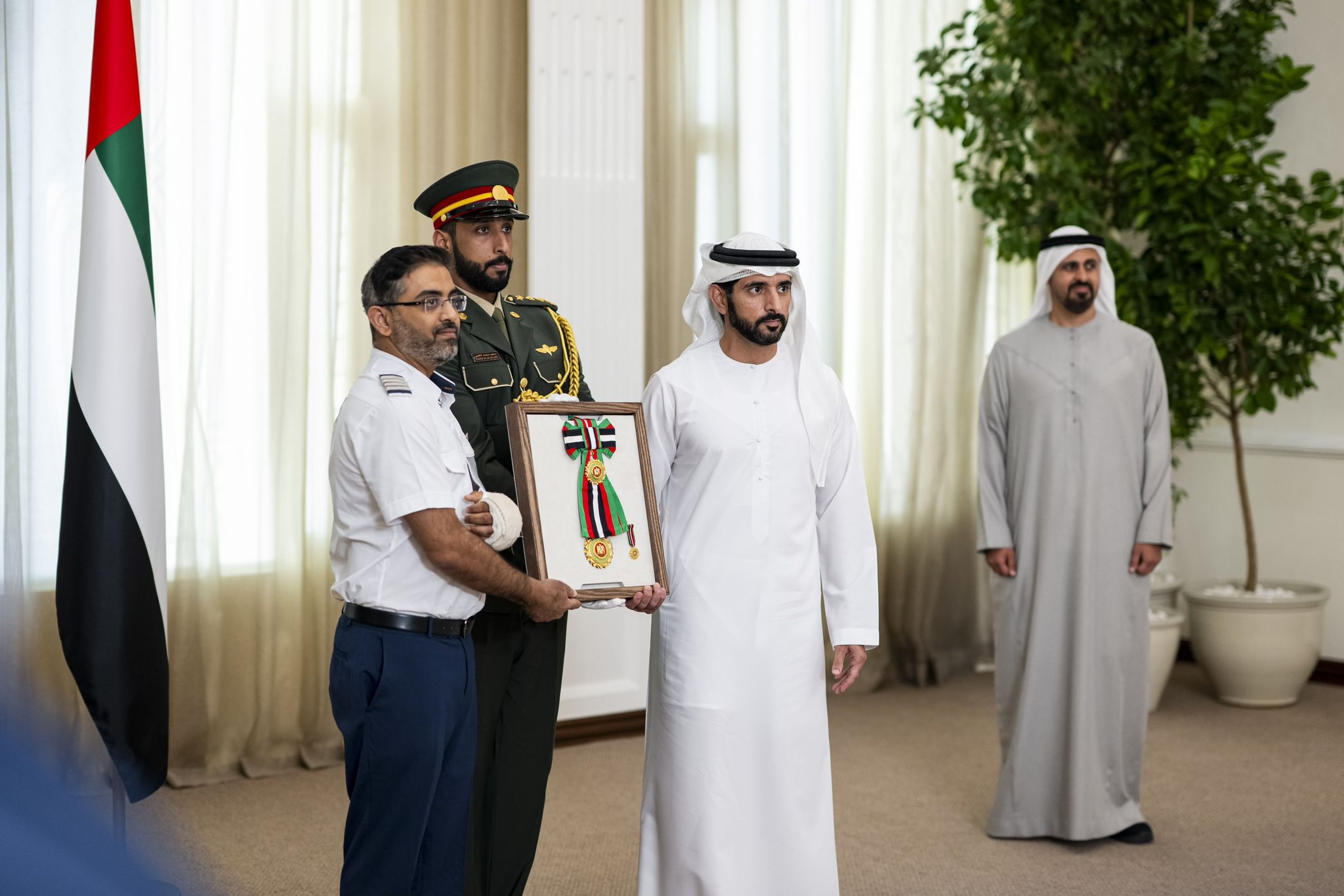 ਕੈਪਟਨ ਮਛਾਰ ਨੂੰ UAE ਦਾ ਸਲਾਮ! ਦਿੱਤਾ  ਆਰਡਰ ਆਫ਼ ਜ਼ਾਇਦ II  ਸਨਮਾਨ