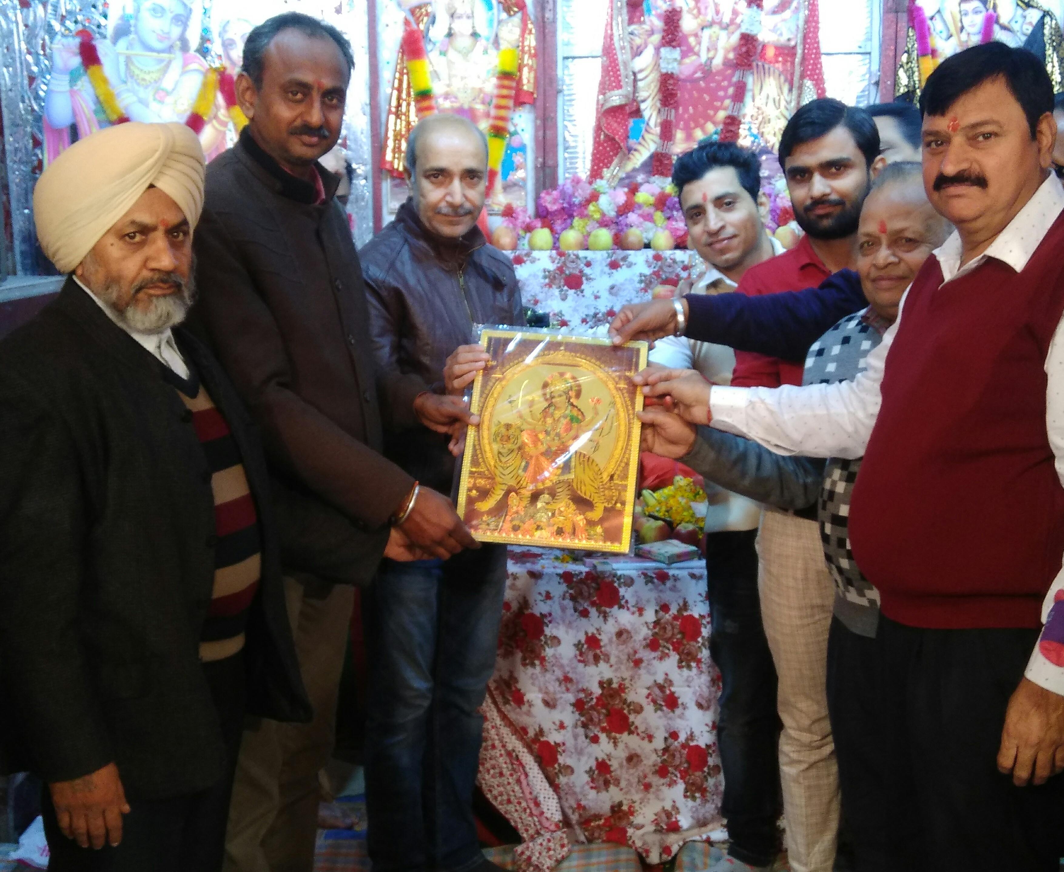 ਭਗਵਤੀ ਵਿਸ਼ਾਲ ਜਗਰਾਤਾ ਕਰਵਾਇਆ