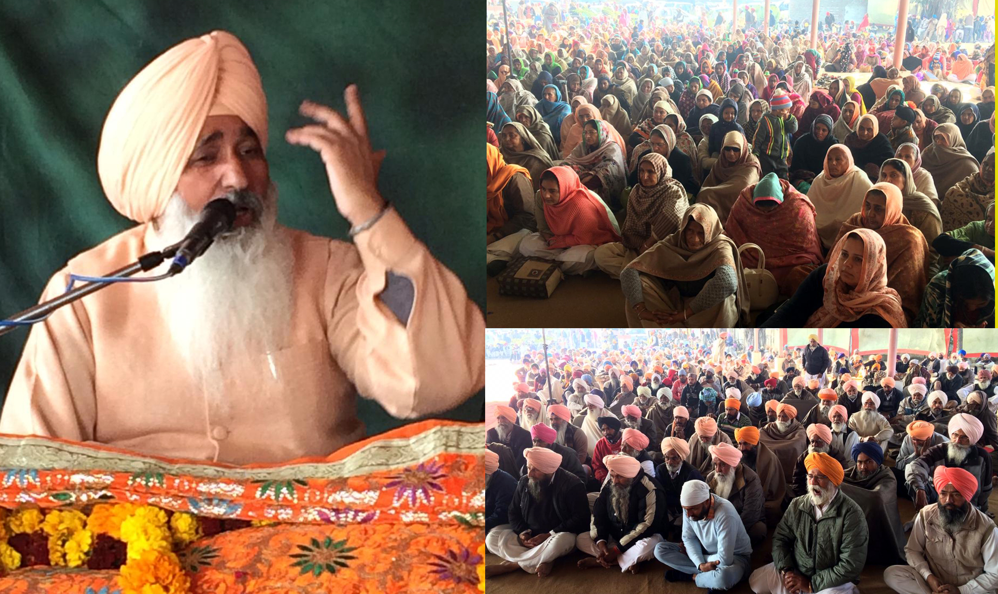 ਦਰਬਾਰ ਸੰਪ੍ਰਦਾਇ ਲੋਪੋਂ ਨੇ ਸਜਾਏ ਧਾਰਮਕ ਦੀਵਾਨ