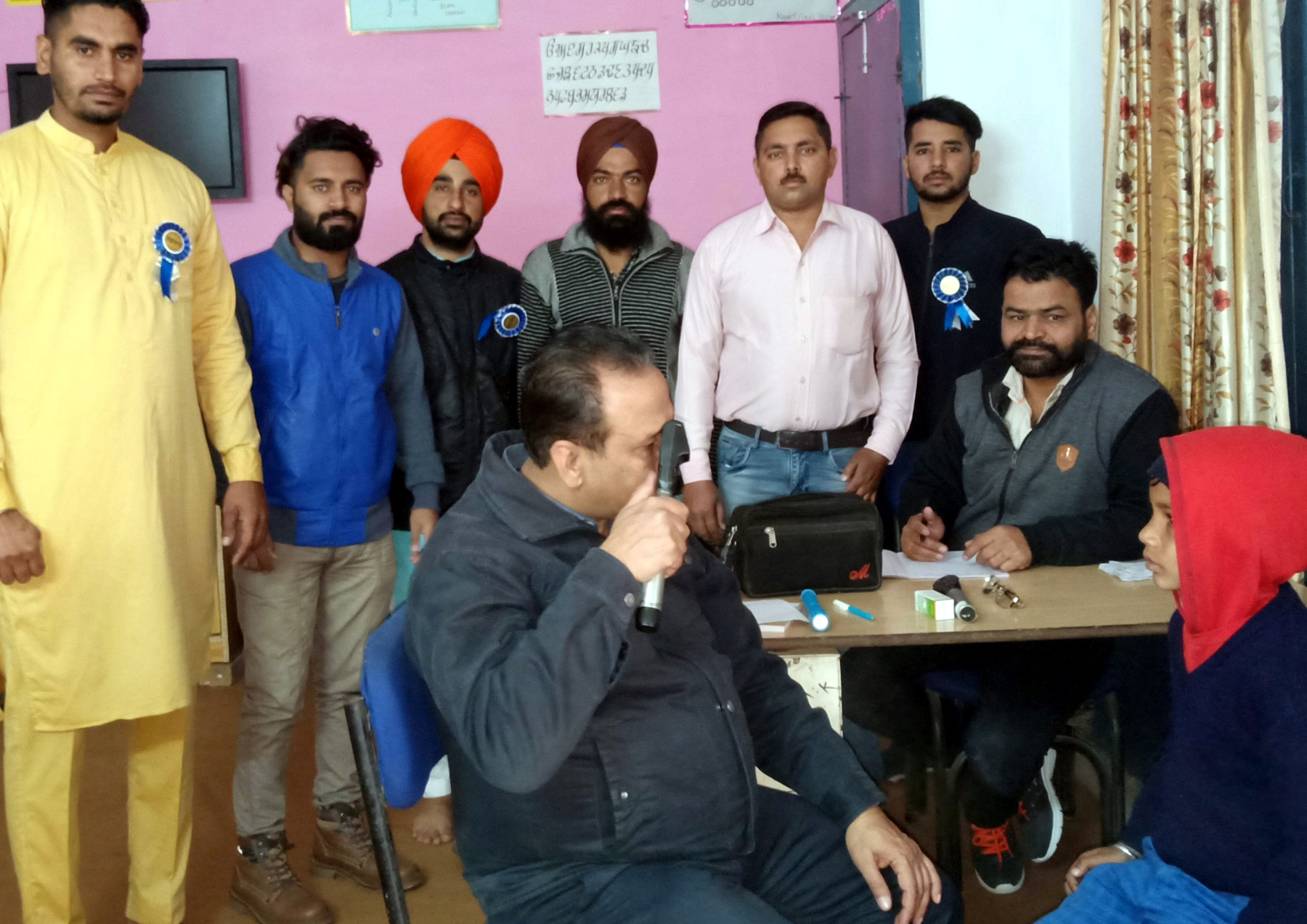 ਕੈਂਪ ਦੌਰਾਨ 480 ਮਰੀਜ਼ਾਂ ਦਾ ਚੈੱਕਅਪ ਕਰ ਕੇ ਫਰੀ ਦਵਾਈਆਂ ਦਿੱਤੀਆਂ