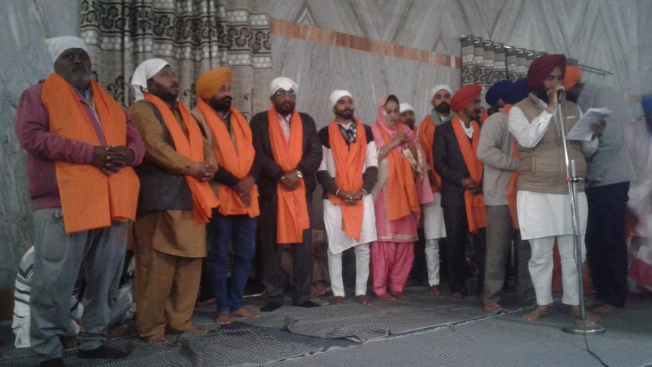 ਨੰਦਪੁਰ ਕਲੌੜ ਦੀ ਗ੍ਰਾਮ ਪੰਚਾਇਤ ਨੇ ਕਰਵਾਇਆ ਧਾਰਮਿਕ ਸਮਾਗਮ