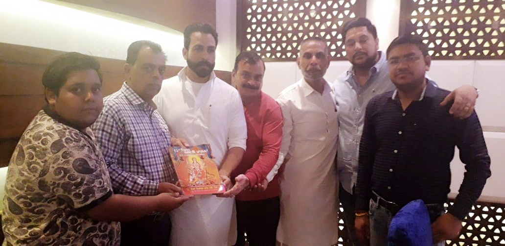 ਏਕਤਾ ਵੈੱਲਫੇਅਰ ਕਲੱਬ ਨੇ ਗੋਲਡੀ ਨੂੰ ਦਿੱਤਾ ਜਗਰਾਤੇ ਦਾ ਸੱਦਾ ਪੱਤਰ