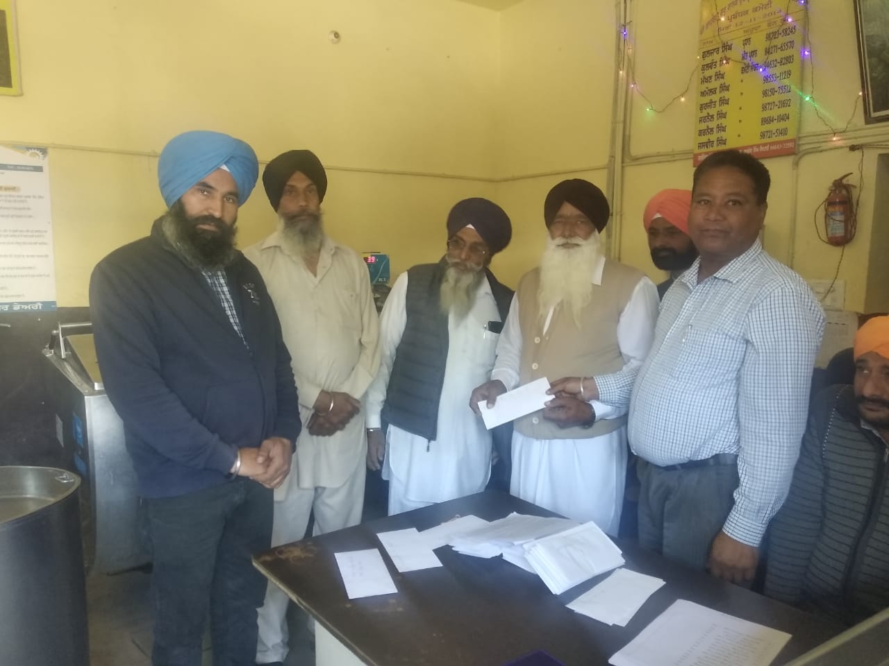 ਦੁੱਧ ਉਤਪਦਾਕ ਸਭਾ ਲਾਹਦਡ਼ਾ ਵੱਲੋਂ 34ਵੇਂ ਬੋਨਸ ਵੰਡ ਸਮਾਗਮ ਦਾ ਆਯੋਜਨ