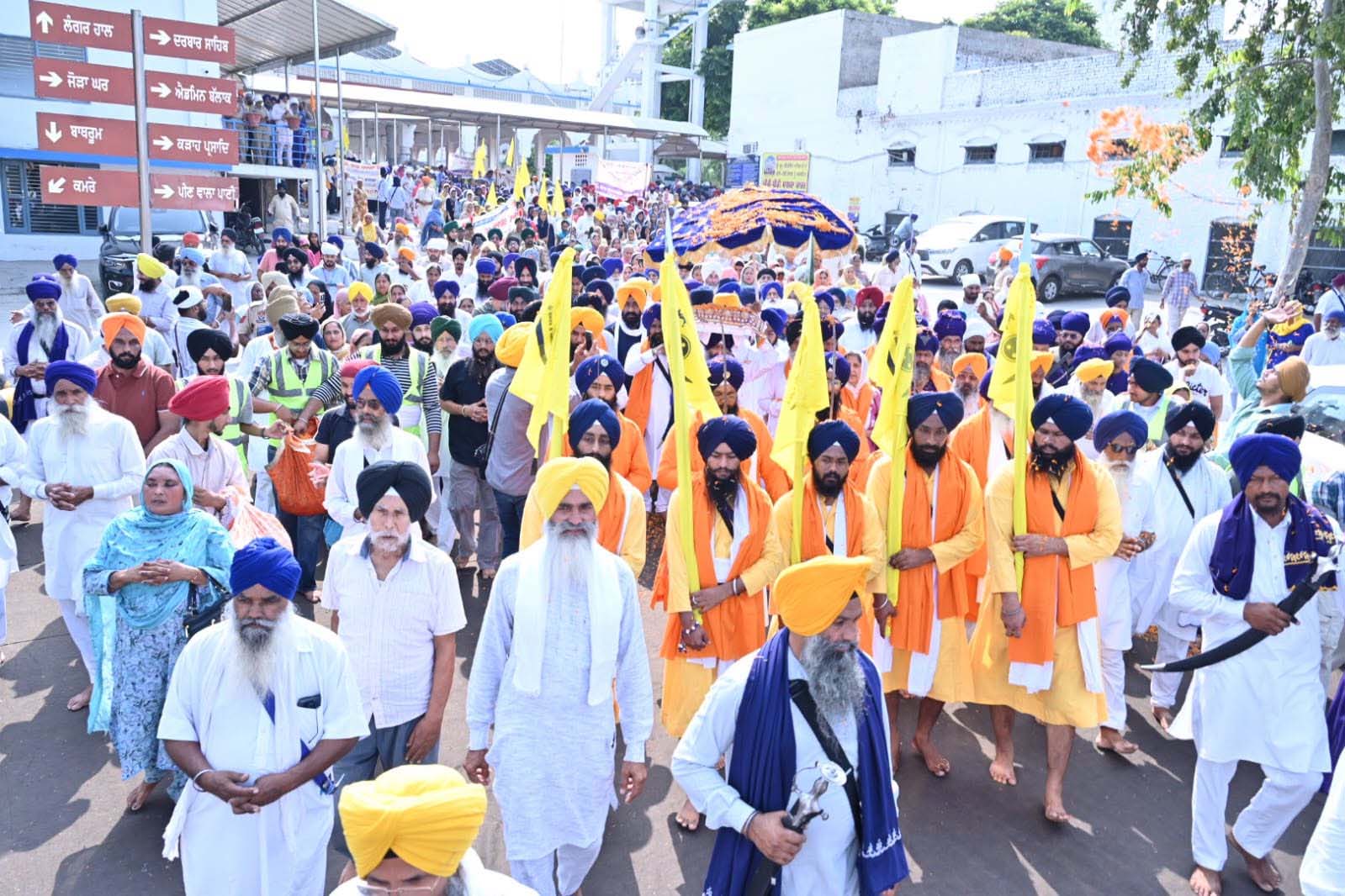 ਗੁ: ਕਤਲਗੜ੍ਹ ਸਾਹਿਬ, ਸ੍ਰੀ ਚਮਕੌਰ ਸਾਹਿਬ ਤੋਂ ਖ਼ਾਲਸਾ ਮਾਰਚ ਦੀ ਆਰੰਭ