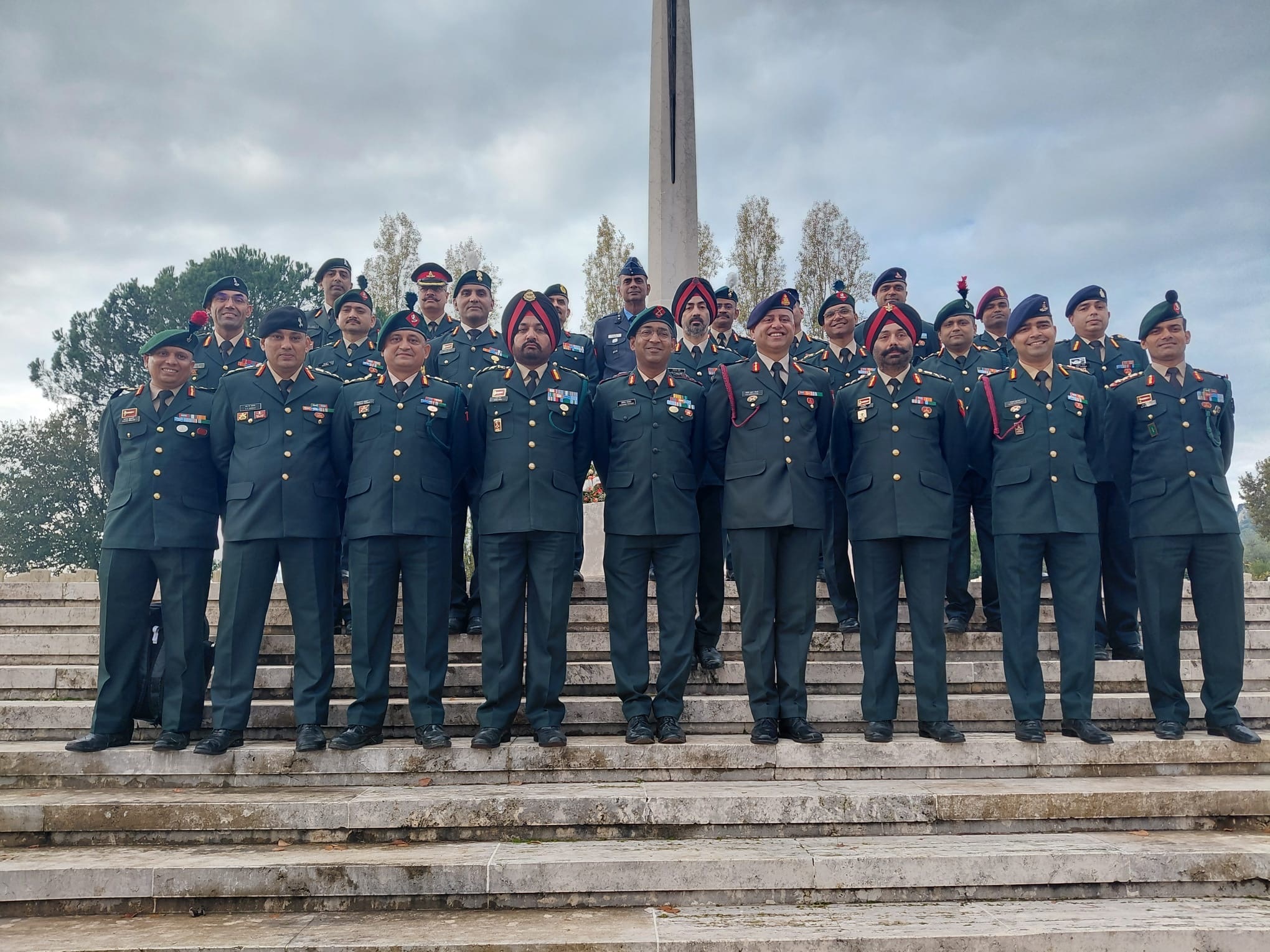 ਇਟਲੀ ਦੀ ਆਜ਼ਾਦੀ ਲਈ WW2 ''ਚ ਸ਼ਹੀਦ ਹੋਏ ਭਾਰਤੀ ਫ਼ੌਜੀਆਂ ਨੂੰ ਅਧਿਕਾਰੀਆਂ ਨੇ ਦਿੱਤੀ ਸ਼ਰਧਾਂਜਲੀ