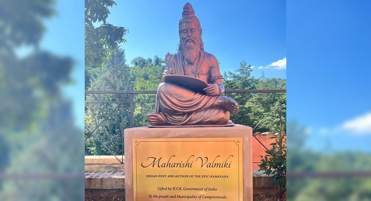 ਇਟਲੀ ''ਚ ਸਥਾਪਿਤ ਹੋਈ ਭਗਵਾਨ ਵਾਲਮੀਕਿ ਜੀ ਦੀ ਪਹਿਲੀ ਮੂਰਤੀ, PM ਮੋਦੀ ਨੇ ਕੀਤੀ ਪ੍ਰਸ਼ੰਸਾ