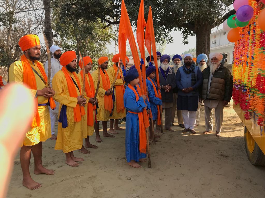 ਸ੍ਰੀ ਗੁਰੂ ਗੋਬਿੰਦ ਸਿੰਘ ਜੀ ਦੇ ਪ੍ਰਕਾਸ਼ ਦਿਹਾਡ਼ੇ ਨੂੰ ਸਮਰਪਿਤ ਨਗਰ ਕੀਰਤਨ ਸਜਾਇਆ