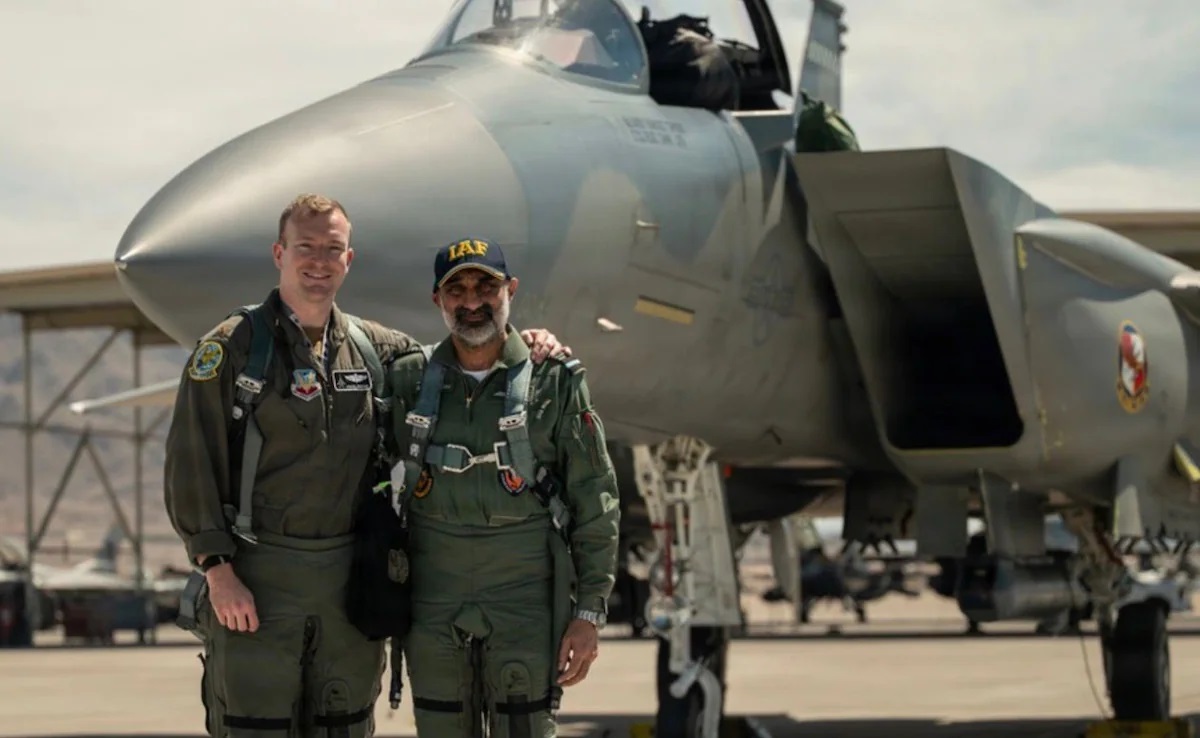 ਅਮਰੀਕਾ ਪਹੁੰਚੇ ਭਾਰਤੀ Air Force ਚੀਫ਼ AP Singh, ਸਭ ਤੋਂ ਐਡਵਾਂਸਡ ਫਾਈਟਰ ਜੈੱਟ Eagle-II ''ਚ ਭਰੀ ਉਡਾਣ