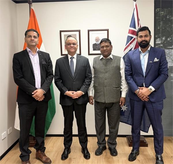 gurwinder gavy meets high commissioner