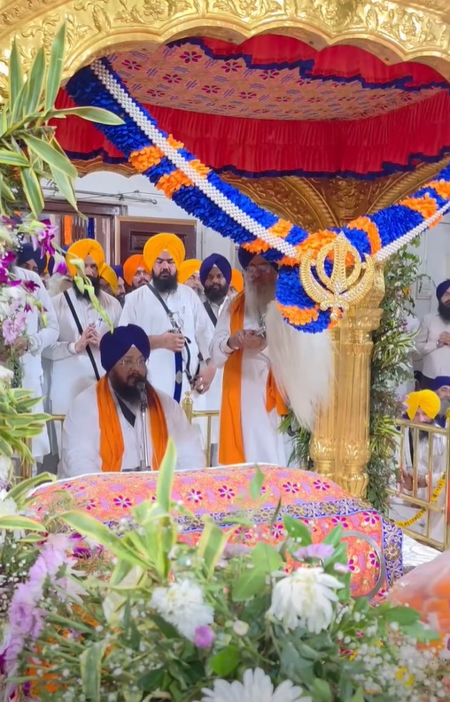 ਪਹਿਲੇ ਪ੍ਰਕਾਸ਼ ਪੁਰਬ ਮੌਕੇ ਗੁ. ਸ੍ਰੀ ਰਾਮਸਰ ਸਾਹਿਬ ਤੋਂ ਸੱਚਖੰਡ ਸ੍ਰੀ ਹਰਿਮੰਦਰ ਸਾਹਿਬ ਤੱਕ ਸਜਾਇਆ ਨਗਰ ਕੀਰਤਨ