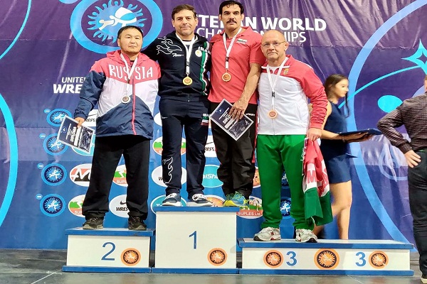 indian wrestler randhir bronze in world wetern wrestling championship