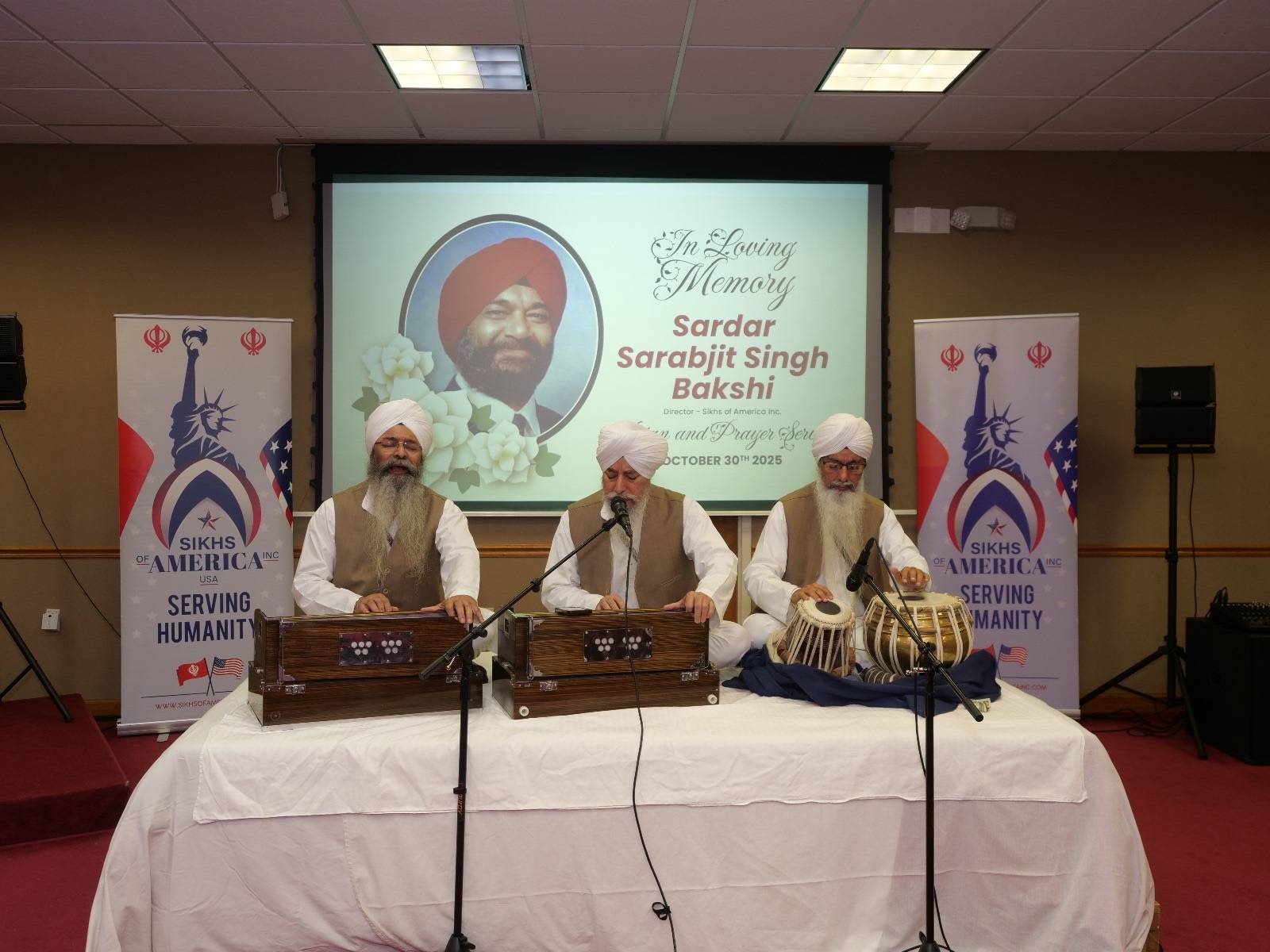 'ਸਿੱਖਸ ਆਫ਼ ਅਮੈਰਿਕਾ' ਦੇ ਡਾਇਰੈਕਟਰ ਸਰਬਜੀਤ ਸਿੰਘ ਬਖਸ਼ੀ ਨੂੰ ਦਿੱਤੀ ਗਈ ਸ਼ਰਧਾਂਜਲੀ