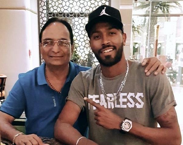 hardik pandya father