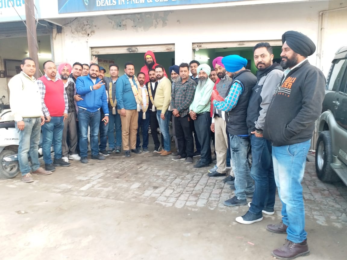 ਮਨੀ ਚੀਮਾ ਮੋਗਾ ਕਾਰ ਬਾਜ਼ਾਰ ਦੇ ਪ੍ਰਧਾਨ ਬਣੇ