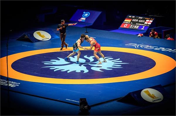 bishkek asian wrestling removed from hosting olympic qualifiers