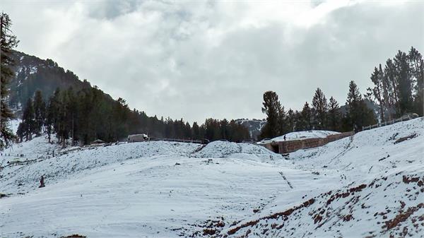 snowfall in kashmir