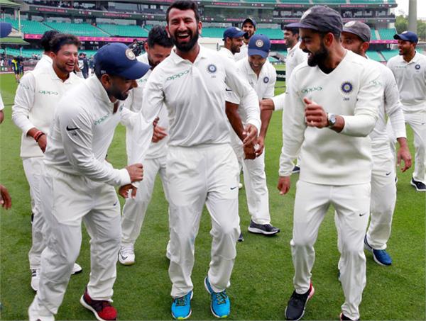 pujara can bat not dance do not believe watch video