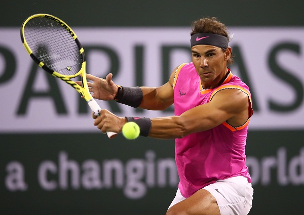nadal and federer  s victory in indian wells