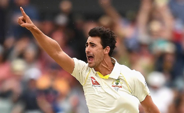 mitchell starc  australian fast bowler