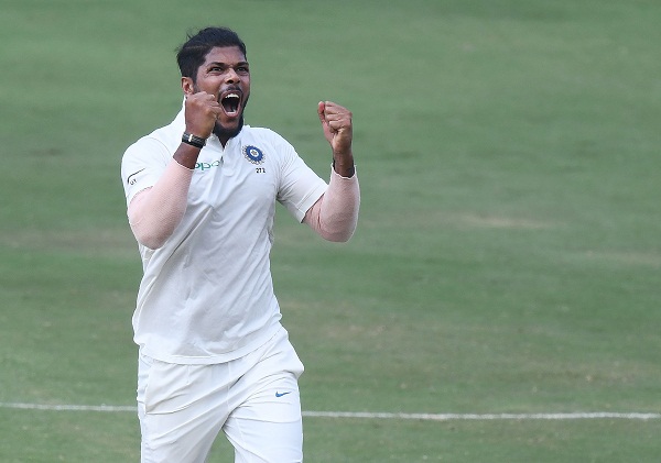 umesh did a great job  the third indian fast bowler to take 10 wickets