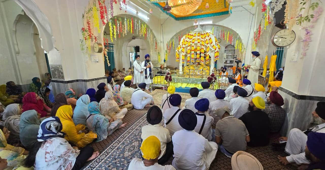 ਗੁਰਦੁਆਰਾ ਚਰਨਕੰਵਲ ਸਾਹਿਬ ਬੰਗਾ ਤੋਂ ਮੀਰੀ-ਪੀਰੀ ਖਾਲਸਾ ਮਾਰਚ ਦੀ ਅਰੰਭਤਾ, ਸੰਗਤ ਦਾ ਉਮੜਿਆ ਸੈਲਾਬ