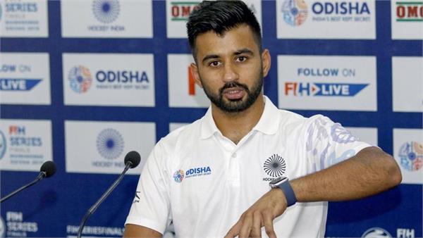 hockey team captain manpreet singh statement