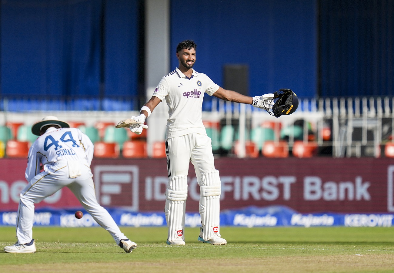 IND vs SL 2nd Test Day 1 Stumps: ਪੱਡਿਕਲ ਦਾ ਸੈਂਕੜਾ; ਗਿੱਲ ਦੀ ਫਿਫਟੀ, ਭਾਰਤ 300/5