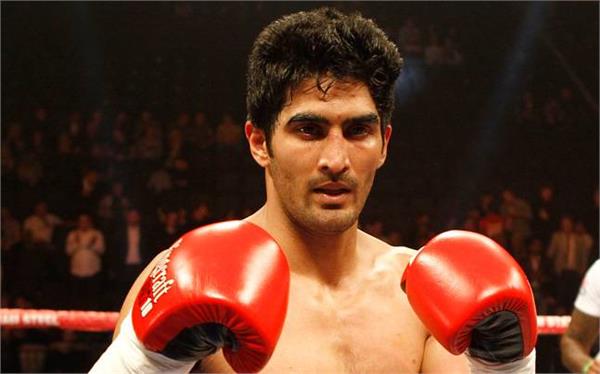 indian star boxer vijender expressed his desire to election again