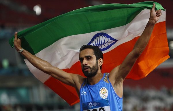 asian games manjit gold and johnson 400m occupation on silver medal