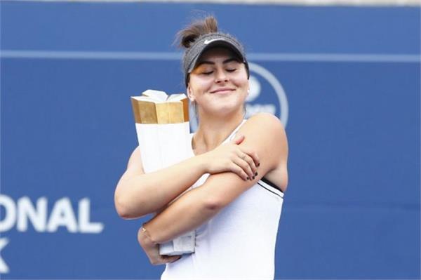 serena leaves the final  andreescu becomes champion