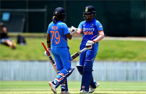 shefali and vedas made star india a win over australia made star