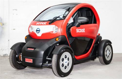 scoot quad appear on the streets of san francisco