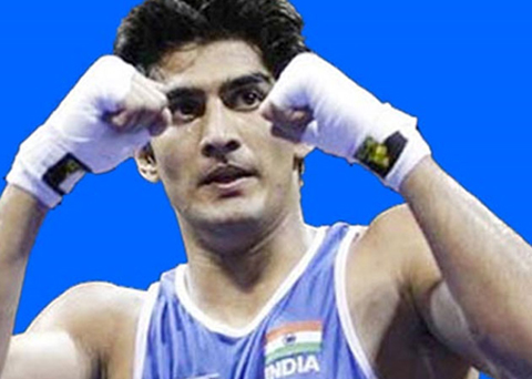 in professional boxing vijender singh started off with a win