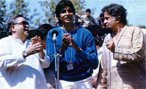 big b shared a pic with raj kapoor and shashi kapoor on twitter